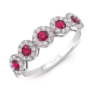 Round Ruby Fashion Ring
