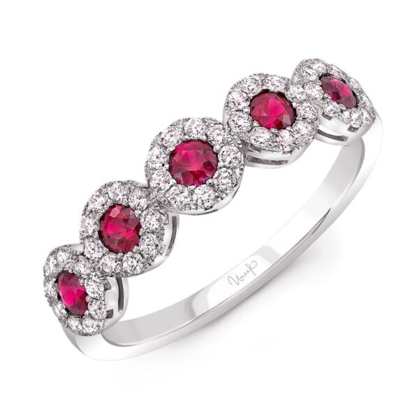 Round Ruby Fashion Ring