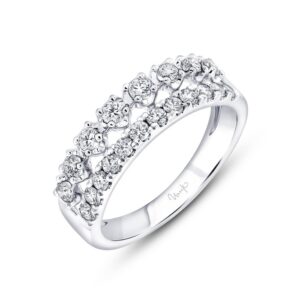 2-Row Emerald Fashion Ring