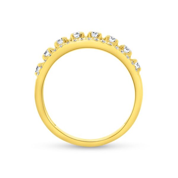 2-Row Fashion Ring - Image 3