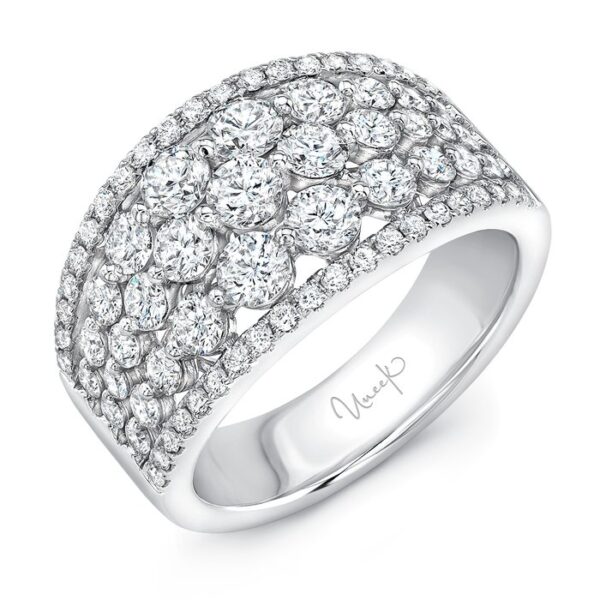 5-Row Diamond Fashion Ring