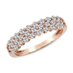 3-Row Fashion Ring