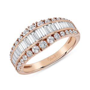 3-Row Fashion Ring
