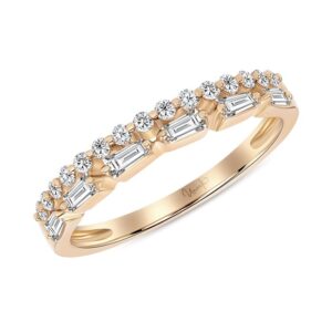 2-Row Diamond Fashion Ring