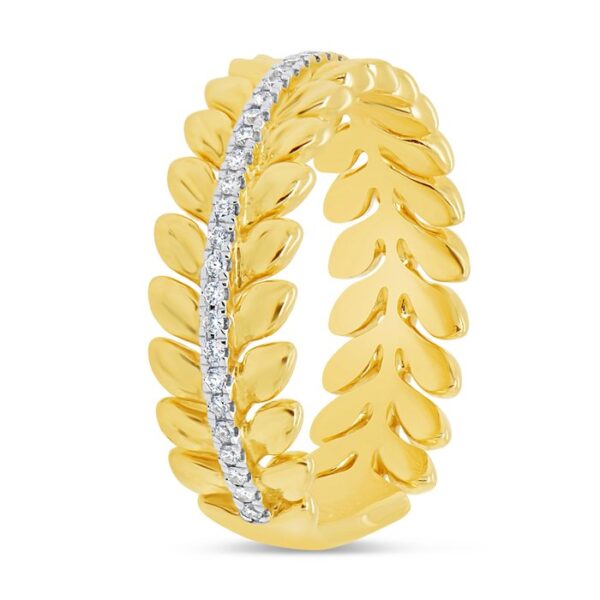 Floral Fashion Ring - Image 2