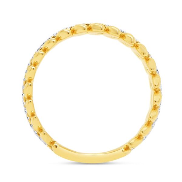 Floral Fashion Ring - Image 3