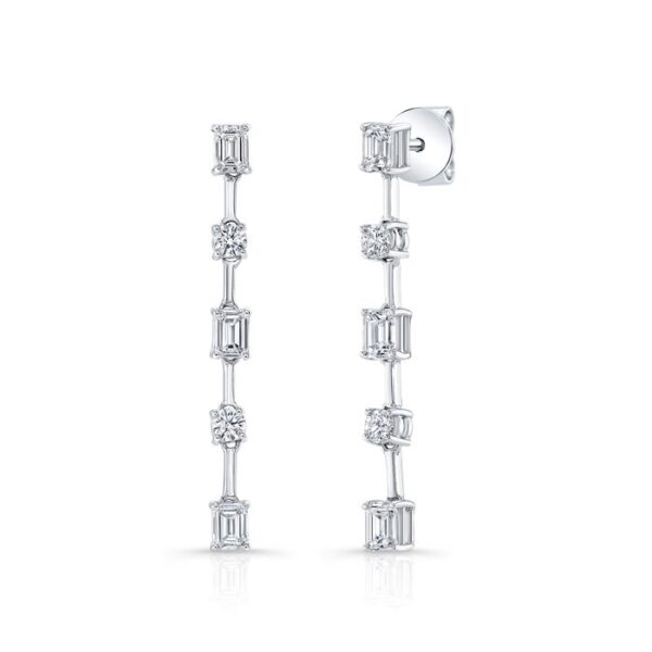 Straight Drop Earrings