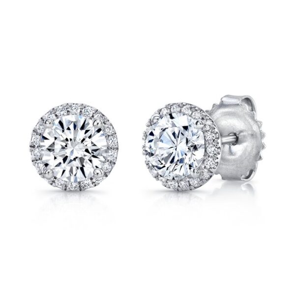 Halo Stud Earrings