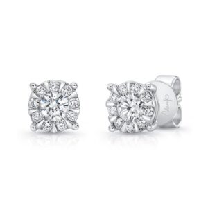 Halo Stud Earrings