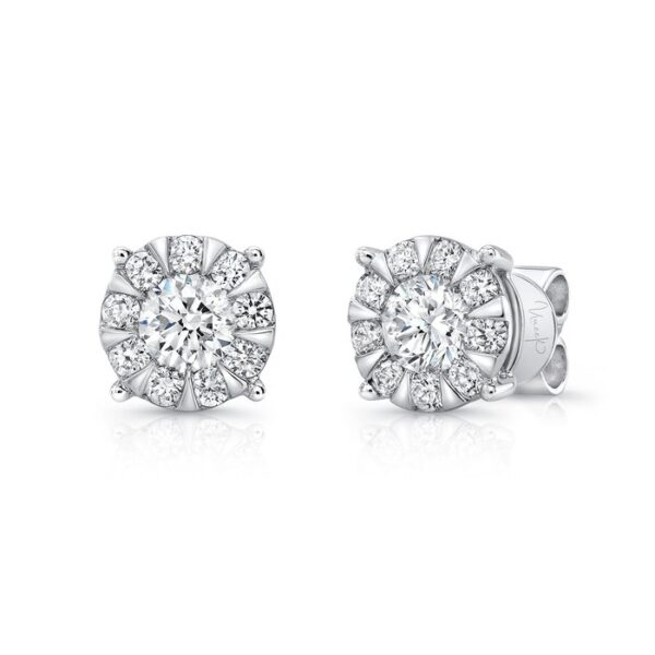 Halo Stud Earrings