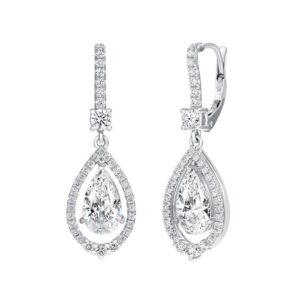 Halo Dangle Earrings