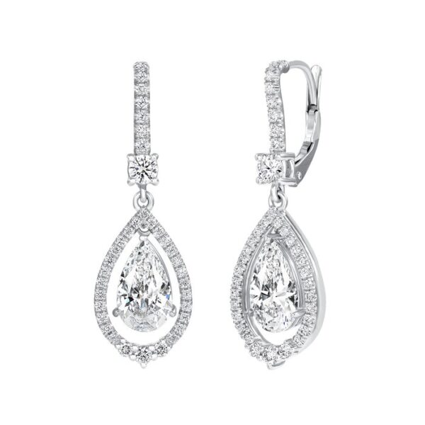 Halo Dangle Earrings