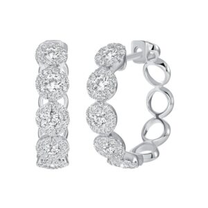 Halo Hoop Earrings