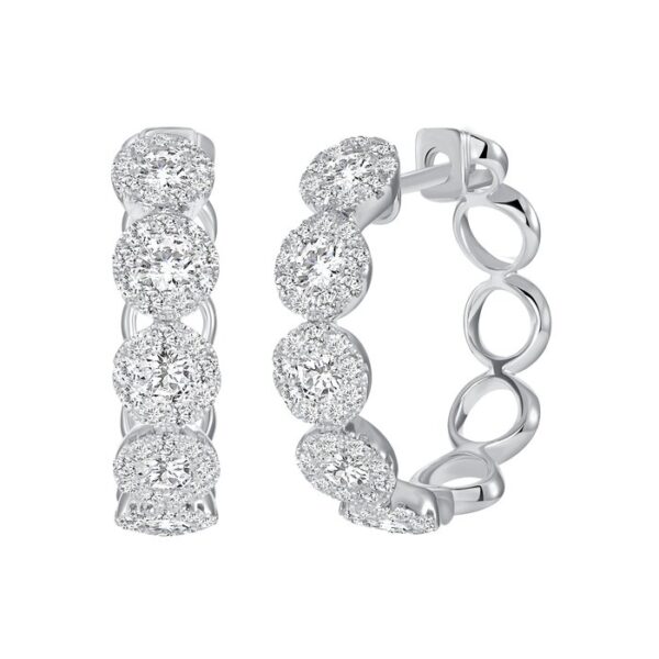 Halo Hoop Earrings