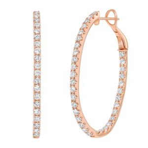 1-Row Hoop Earrings