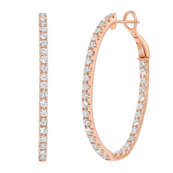 1-Row Hoop Earrings