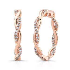 Twist Hoop Earrings