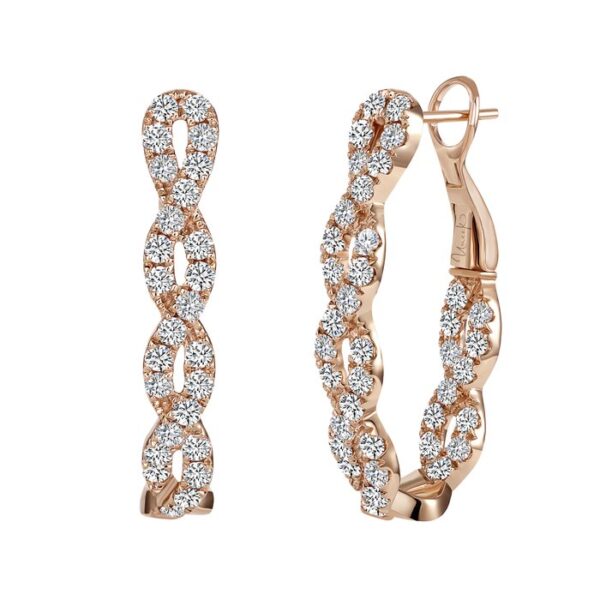 Twist Hoop Earrings