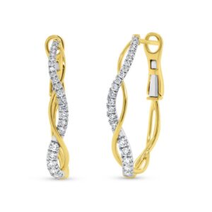 Twist Hoop Earrings