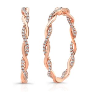 Twist Hoop Earrings