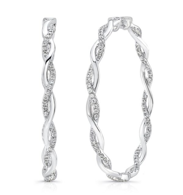 Twist Hoop Earrings