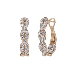 Twist Hoop Earrings