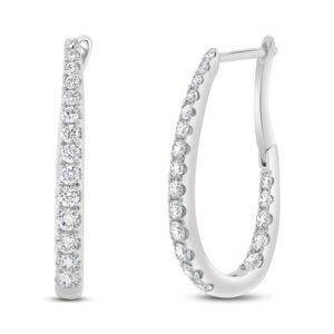 1-Row Hoop Earrings