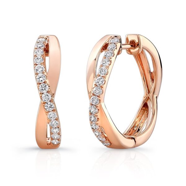 Twist Huggie Earrings