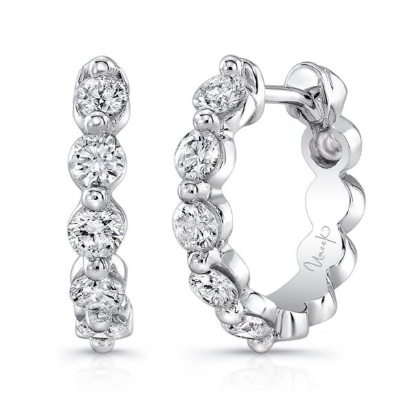 1-Row Huggie Earrings