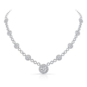 Halo Round Opera Necklace