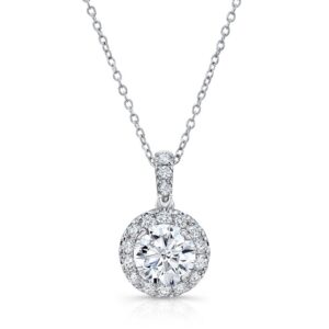 Halo Round Pendant