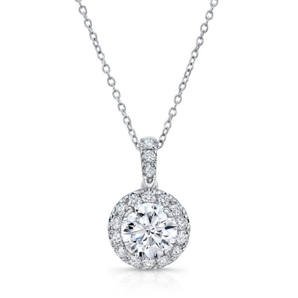 Halo Round Pendant