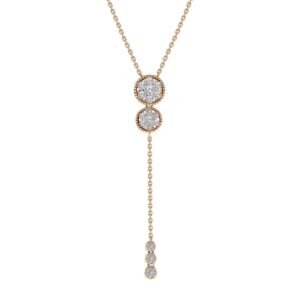 Floral Drop Necklace