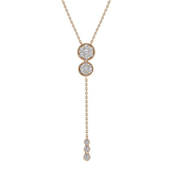 Floral Drop Necklace