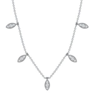 Floral Drop Necklace