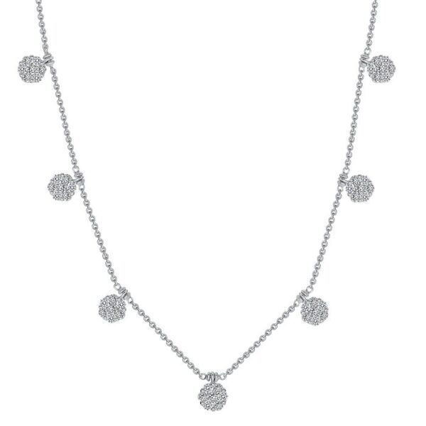 Cluster Drop Necklace