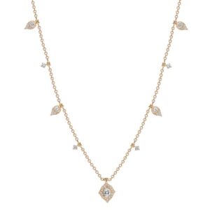 Halo Drop Necklace