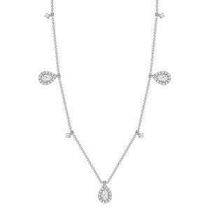 Halo Drop Necklace