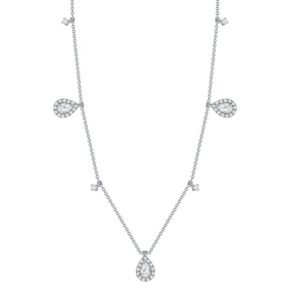 Halo Drop Necklace