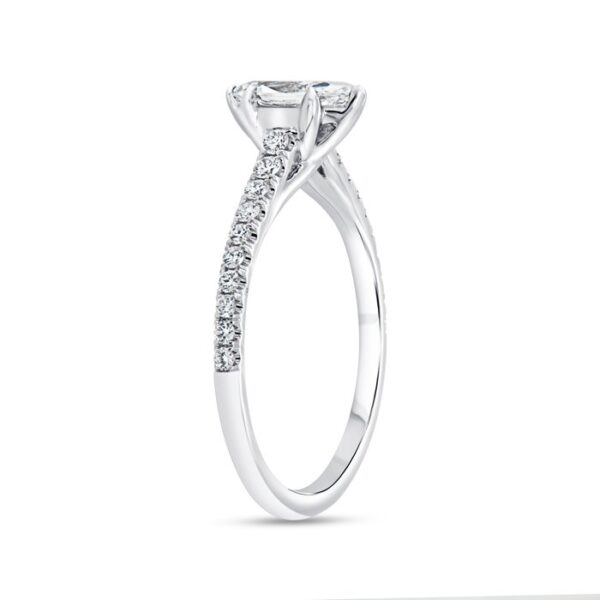 Cathedral Marquise Engagement Ring - Image 2