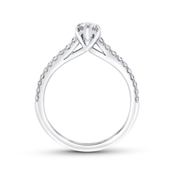 Cathedral Marquise Engagement Ring - Image 3
