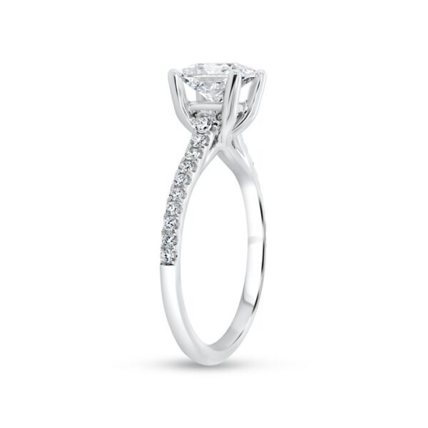 Cathedral Engagement Ring - Image 2
