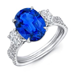 Oval Diamond Sides