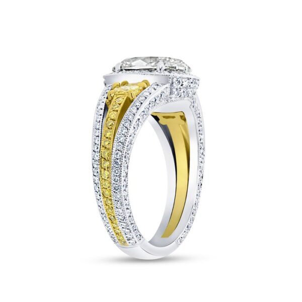 Halo Engagement Ring - Image 2