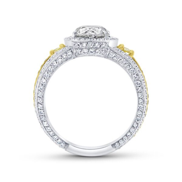 Halo Engagement Ring - Image 3
