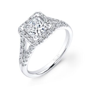 Halo Engagement Ring