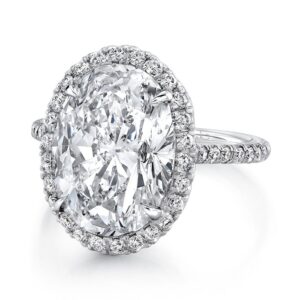 Halo Engagement Ring