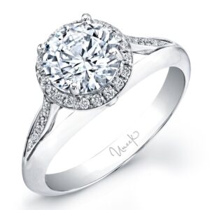 Halo Engagement Ring