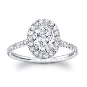 Oval Shaped Engagement Ring