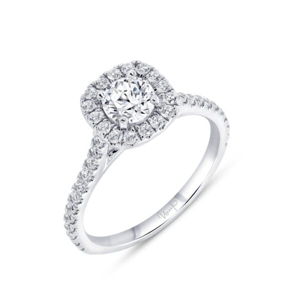 Halo Engagement Ring